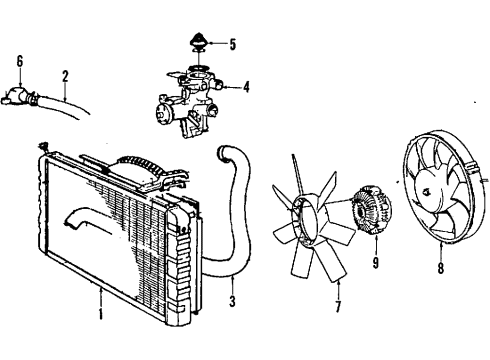 Volvo 273459 Thermostat