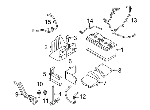 Volvo 31327369 Positive Cable