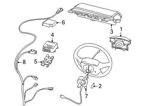 Volvo 9472736 SDM Module