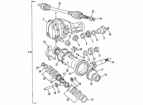 Volvo 6843954 Companion Flange