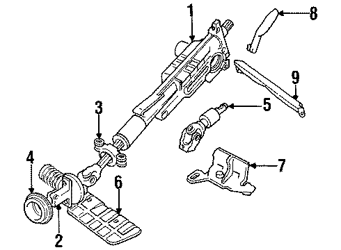 Volvo 9140459 Anchor