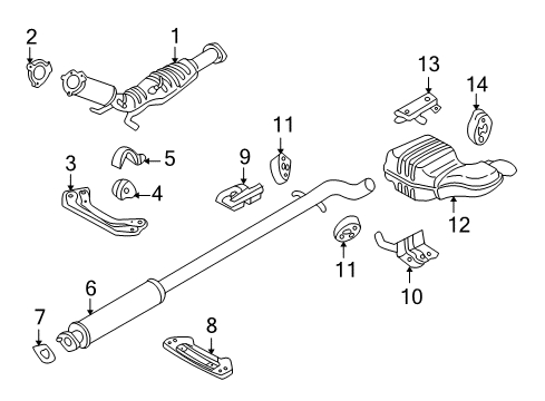 Volvo 8603843 Catalytic Converter