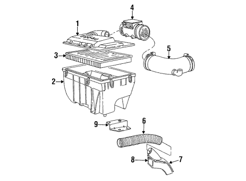 Volvo 1276389 Air Filter
