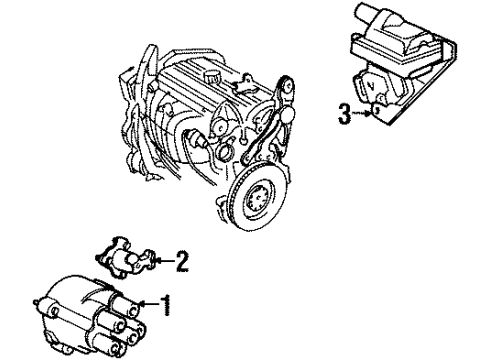 Volvo 8601330 Ignition Module Volvo 8601330 Ignition Module
