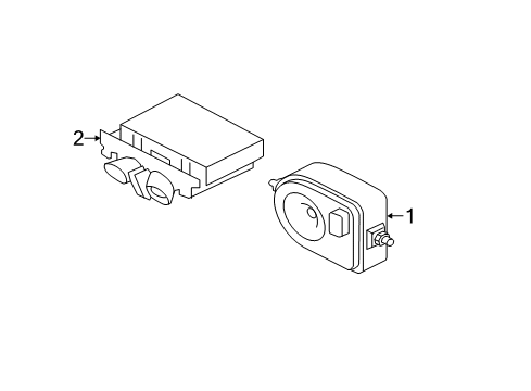 Volvo 31252151 Ignition Immobilizer Module