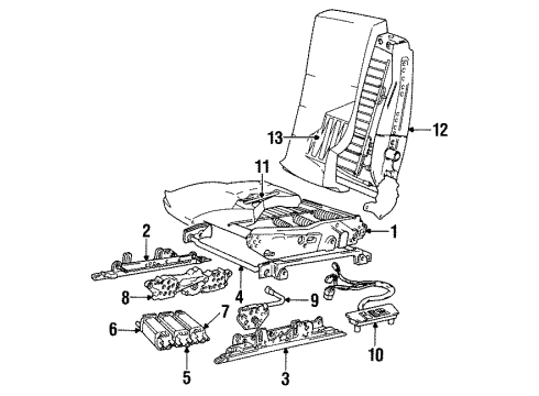 Volvo 1388866 Seat Heater