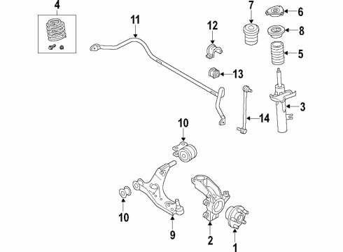 Volvo 31429140 Front Sensor
