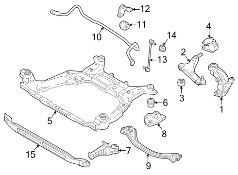 Volvo 30670576 Trailer Hitch Bolt Volvo 30670576 Trailer Hitch Bolt