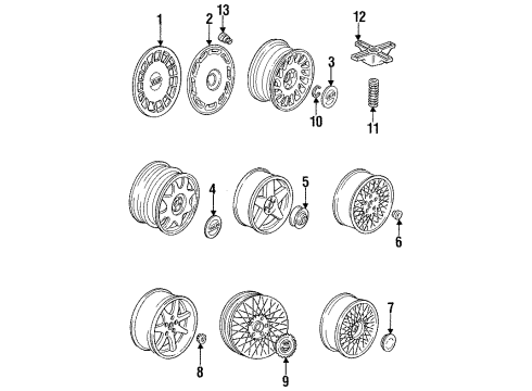 Volvo 1343663 Hub Cap Volvo 1343663 Hub Cap