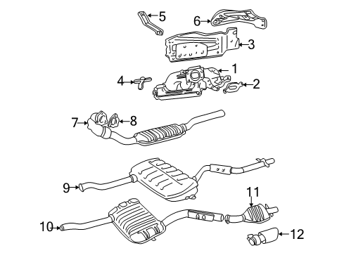 Volvo 8682095 Tail Pipe Extension