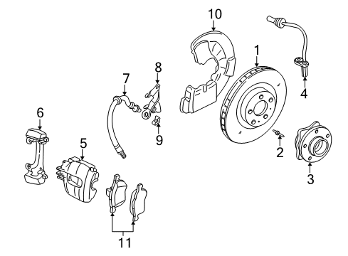 Volvo 9492980 Hub Assembly Seal