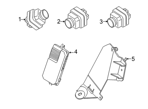 2023 Volvo C40 Recharge Electrical Components