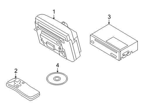 2011 Volvo XC70 Navigation System