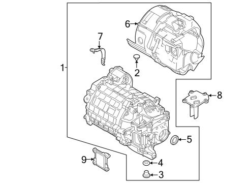 2021 Volvo XC40 Recharge Electrical Components