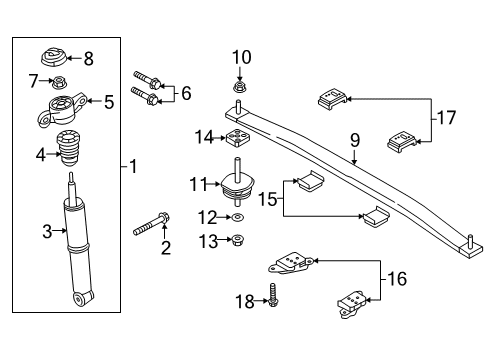 2019 Volvo S60 Shocks & Components - Rear