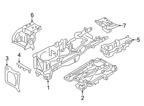 2019 Volvo S60 Front Console