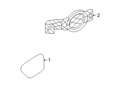 2021 Volvo V60 Door Diagram for 31663433