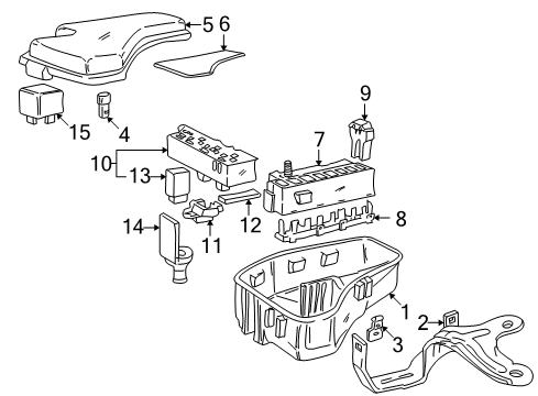 2003 Volvo C70 Electrical Components