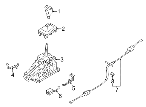 2015 Volvo S80 Center Console, Front Console