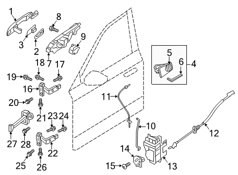 2022 Volvo XC90 Lock Cylinder Assy Key, Driver Side Diagram for 31391439