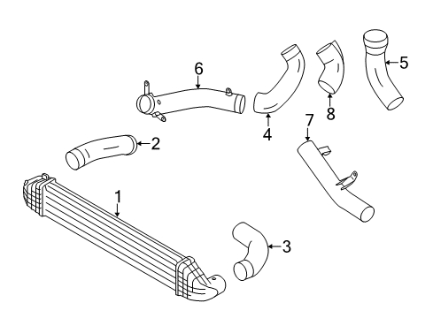 2016 Volvo V60 Intercooler