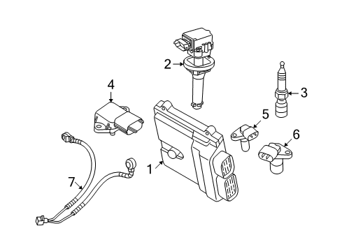2009 Volvo C70 Ignition System