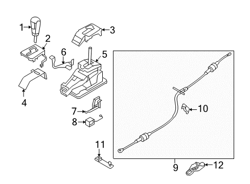 2009 Volvo V70 Center Console