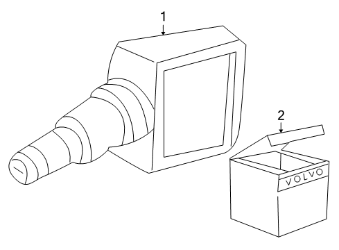 2011 Volvo XC90 Tire Pressure Monitoring