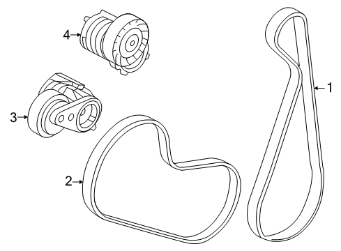 2009 Volvo V50 Belts & Pulleys