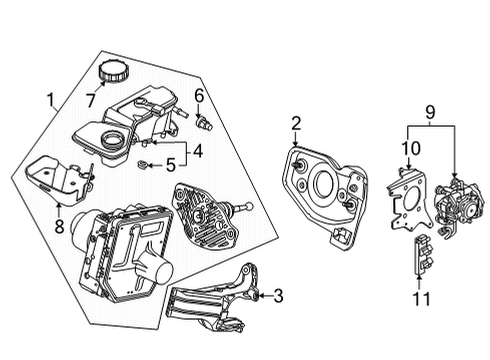 2021 Volvo XC90 Dash Panel Components
