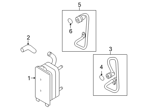 2015 Volvo XC70 Trans Oil Cooler