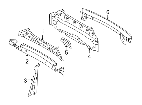 2009 Volvo C70 Rear Body