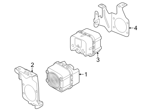 2023 Volvo XC40 Recharge Electrical Components Diagram 8