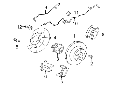 2009 Volvo S80 Anti-Lock Brakes