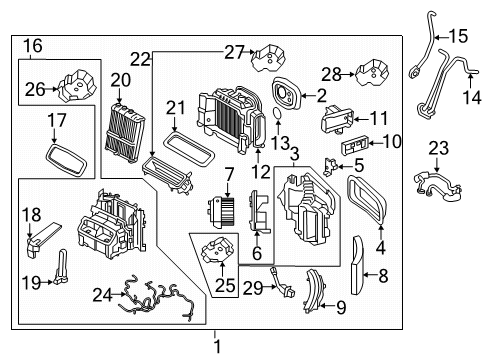 2018 Volvo V90 Cross Country A/C & Heater Control Units