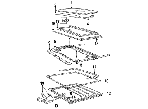 1994 Volvo 940 Sliding Roof