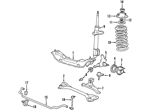1998 Volvo S90 Anti-Lock Brakes Diagram 3