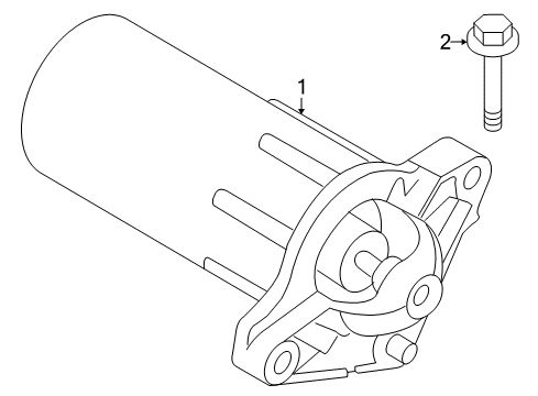 2009 Volvo V70 Starter