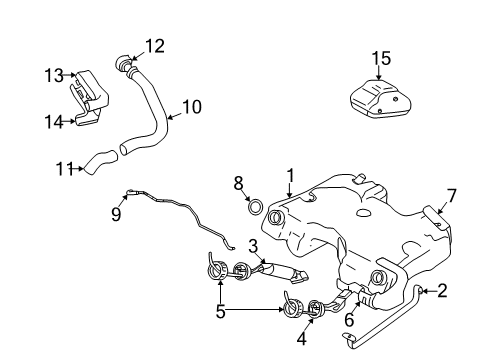 2000 Volvo V70 Fuel Supply Diagram 2