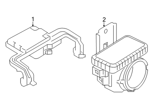 2023 Volvo C40 Recharge Alarm System