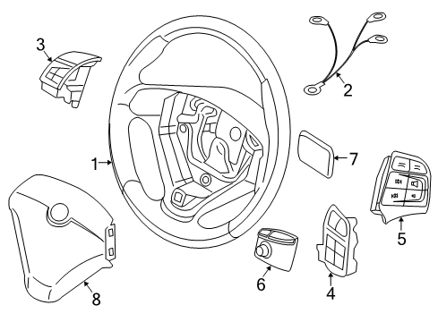 2009 Volvo C70 Cruise Control System