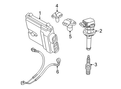 2009 Volvo S40 Ignition System