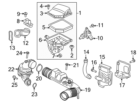 2019 Volvo S90 Air Intake
