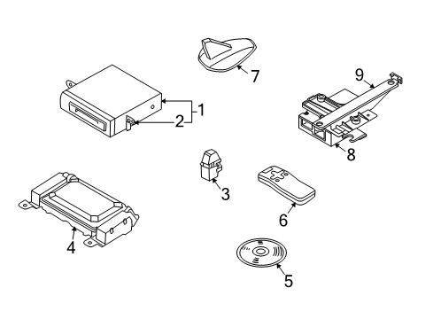 2009 Volvo S40 Navigation System