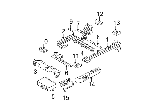 2005 Volvo S60 Tracks & Components