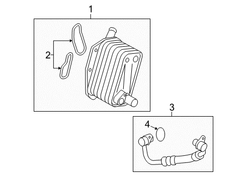 2009 Volvo V70 Oil Cooler