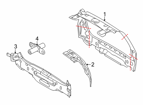 2009 Volvo V70 Rear Body
