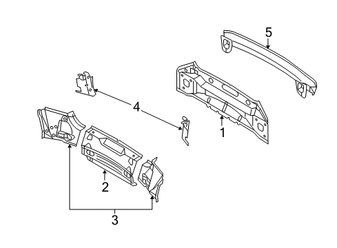 2009 Volvo S40 Rear Body