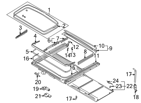 2003 Volvo S80 Sunroof