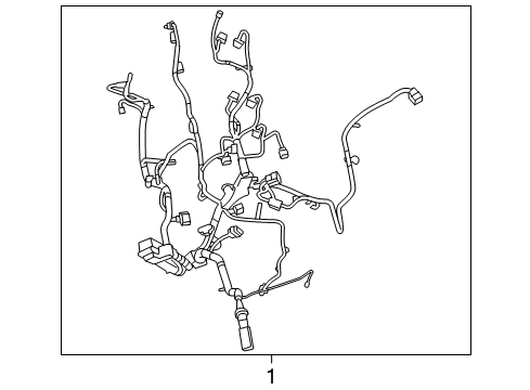 2009 Volvo C70 Wiring Harness